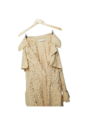 ZIMMERMANN lace trench coat - Neutrals