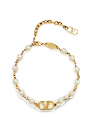 Valentino Garavani Pre-Owned VLogo bracelet - Gold