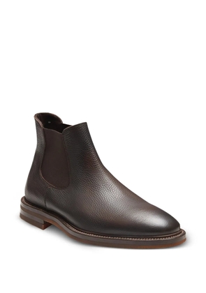 Fratelli Rossetti grainy leather Chelsea boots - Brown