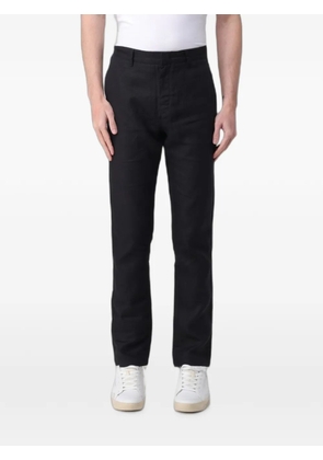 Colmar linen chino trousers - Black