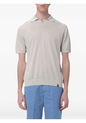 Colmar fine-knit polo shirt - Neutrals