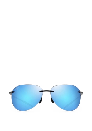 Maui Jim Sugar Beach rimless sunglasses - Black