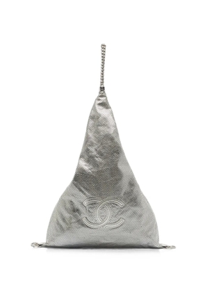 CHANEL Pre-Owned 2008-2009 Rodeo Drive perforated tote bag - Silver