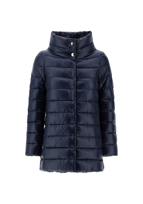 Herno Amelia quilted high-neck jacket - Blue