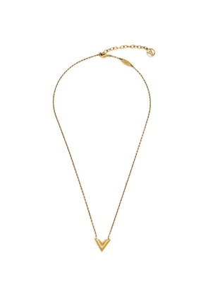 Louis Vuitton Pre-Owned Essential V necklace - Gold