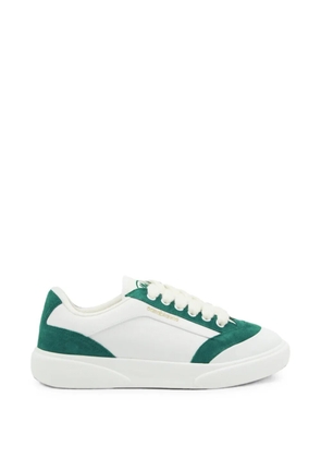 Casablanca suede-panelled sneakers - White