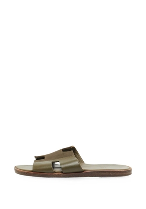 Hermès Pre-Owned Izmir H-cut sandals - Green