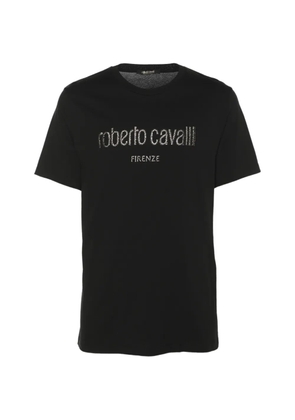 Roberto Cavalli Vintage logo-print short-sleeve T-shirt - Black