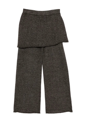 Lauren Manoogian Askew layered trousers - Brown
