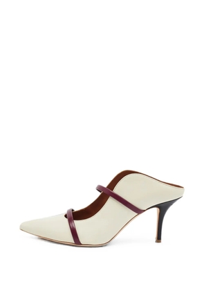 Malone Souliers Maureen curved-strap mules - White