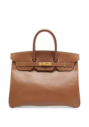 Hermès Pre-Owned 2000 35 Birkin Courchevel tote bag - Brown