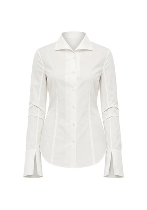 1989 STUDIO slim-fit cotton shirt - White