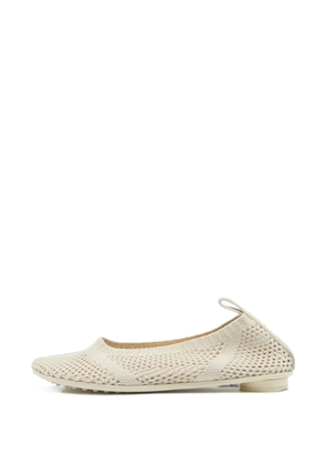 Bottega Veneta Pre-Owned Atomic mesh ballet flats - Grey