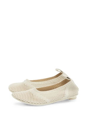 Bottega Veneta Pre-Owned Atomic mesh ballet flats - Grey