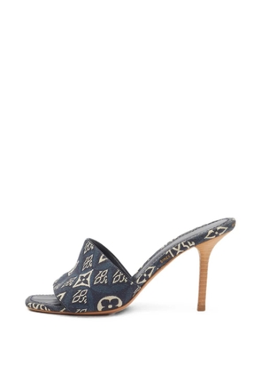Louis Vuitton Pre-Owned Since 1854 Monogram-canvas sandals - Blue