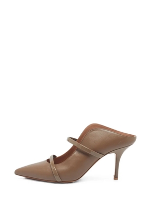 Malone Souliers Maureen double-strap mules - Brown