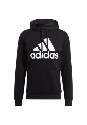 adidas big logo hoodie - Black