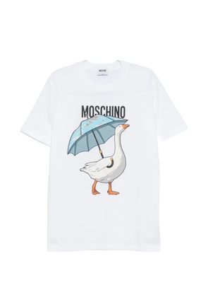 Moschino logo-print T-shirt - White