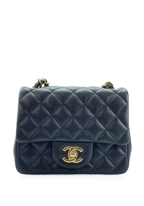 CHANEL Pre-Owned mini Square Flap quilted shoulder bag - Black