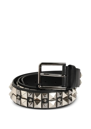 Dolce & Gabbana studded leather belt - Black