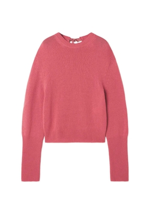 Lanvin cashmere sweater with grosgrain detail - Pink