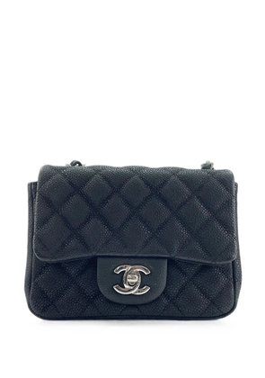 CHANEL Pre-Owned mini Classic Flap CC cross body bag - Black
