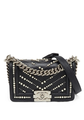 CHANEL Pre-Owned 2019 Boy shoulder bag - Black