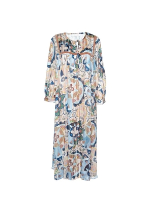 See By Chloé Vintage Iris maxi dress - Blue