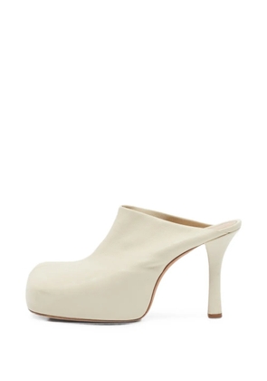 Bottega Veneta Pre-Owned Dot leather heeled mules - Neutrals