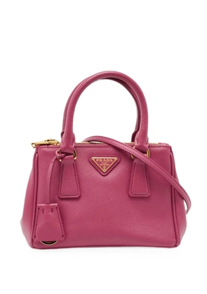 Prada Pre-Owned mini Prada Galleria Saffiano-leather tote bag - Pink
