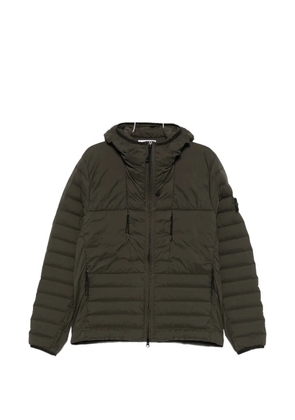 Stone Island hooded padded jacket - Green