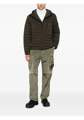 Stone Island hooded padded jacket - Green