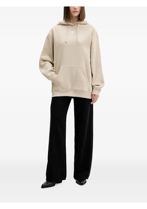adidas drawstring fastening hoodie - Neutrals