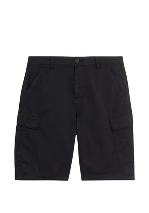 Lyle & Scott logo-embroidered cargo shorts - Black