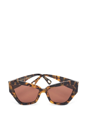 Lele Sadoughi x Atlantic Pacific Lara sunglasses - Brown