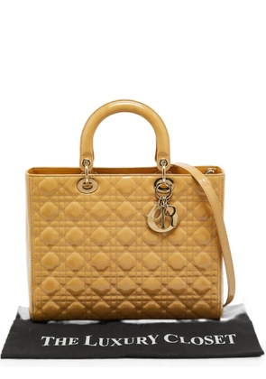 Christian Dior Pre-Owned Lady Dior Cannage tote bag - Neutrals