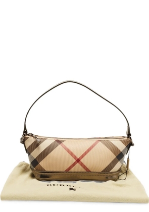 Burberry Pre-Owned Newbury check-pattern tote bag - Neutrals