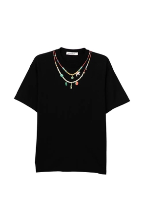Undercover necklace-print T-shirt - Black