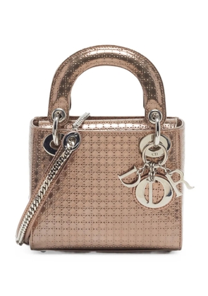 Christian Dior Pre-Owned Lady Dior Microcannage tote bag - Pink
