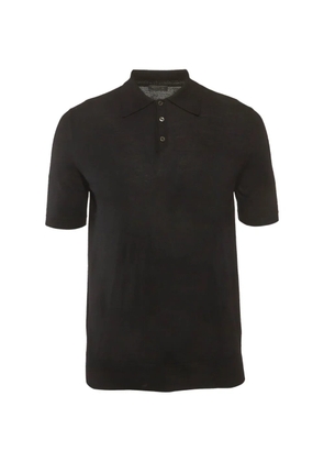 Prada Pre-Owned short-sleeved polo shirt - Black