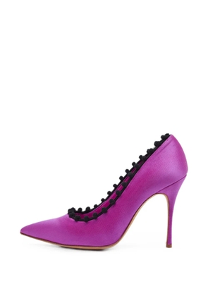 Manolo Blahnik BB pointed-toe pumps - Red