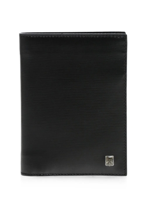 Corneliani logo-plaque bifold wallet - Black