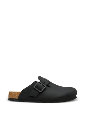 Birkenstock Boston buckle-fastening mules - Black