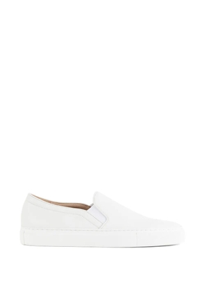 brightway leather slip-on sneakers - White
