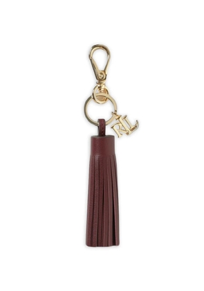 Lauren Ralph Lauren logo-charm tassel keyring - Red