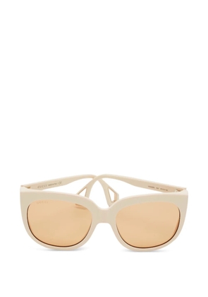 Gucci Pre-Owned square sunglasses - Neutrals