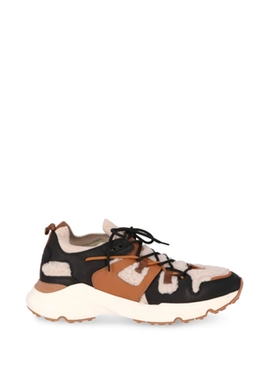 Tod's panelled chunky-sole sneakers - Neutrals