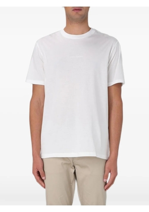 Emporio Armani logo-print cotton T-shirt - White