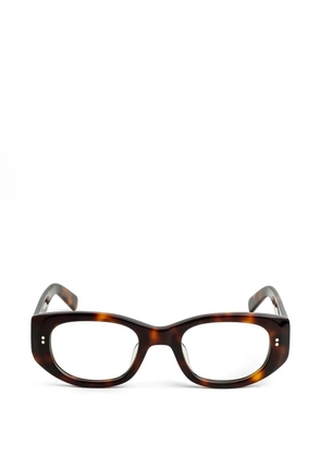 akila Silvia rectangle-frame glasses - Brown