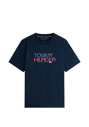 Tommy Hilfiger logo-print T-shirt - Blue